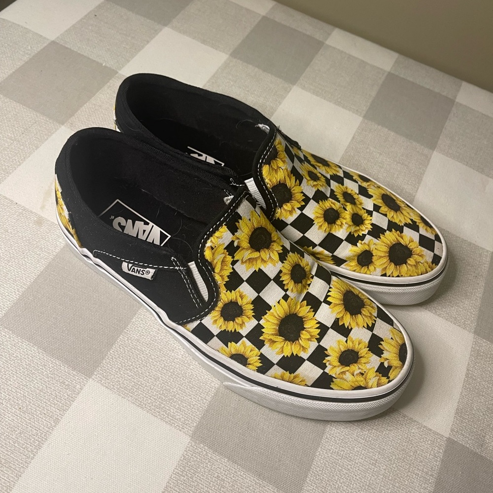 Vans Sunflower Checked Slip on sneakers